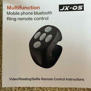 NEW movilstore JX-05 Mobile Phone Bluetooth Ring Remote Control